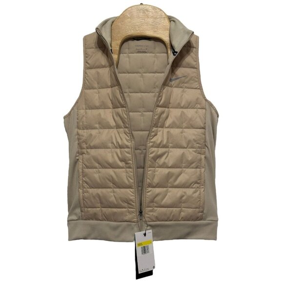 Nike Therma FIT Tan Running Hiking Vest DD6084-206 Women's Small NEW with Tags - Picture 7 of 16